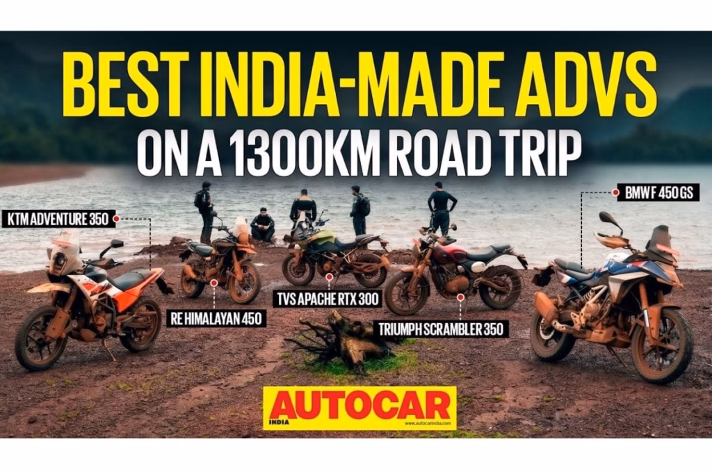 1300km ADV road trip with Royal Enfield, TVS, BMW, KTM and Triumph