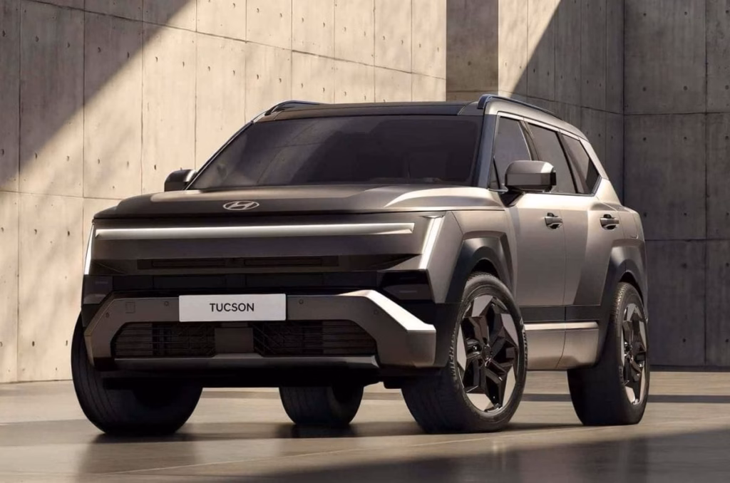 2027 Hyundai Tucson previewed with a bold new design