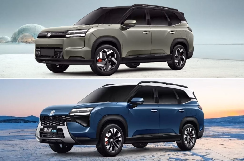 All you need to know about the MG Hector Tomahawk EV and PHEV