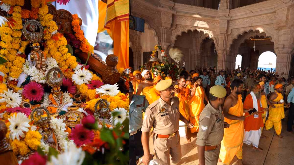 अयोध्या में सावन झूला मेले का आगाज, रामनगरी में 10 लाख से अधिक श्रद्धालु पहुंचेंगे, 28 अगस्त तक सजेगी झूलन विहार की छटा