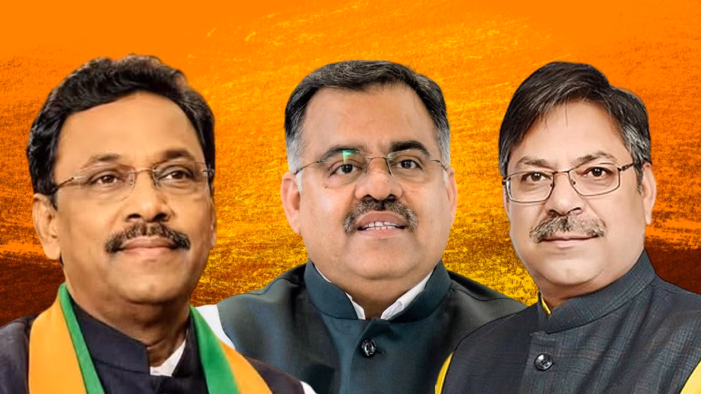 BJP में बड़ा फेरबदल: विनोद तावड़े को UP, सतीश पूनिया को पंजाब और तरुण चुघ को गुजरात की जिम्मेदारी