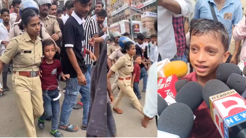 Gen Alpha मैदान में, पटना BPSC प्रदर्शन में 6 साल के आदित्य आया सुर्खियों में, CM सम्राट चौधरी के इस्तीफे की कर दी मांग