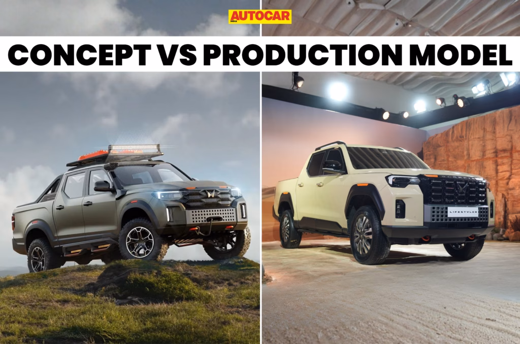 How has the Mahindra Scorpio Lifestyler evolved from concept?