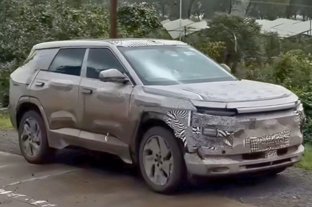 Mahindra BE 07 spied, offers clearest look yet at exterior design