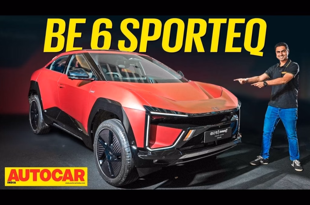 Mahindra BE 6 Sporteq walkaround video