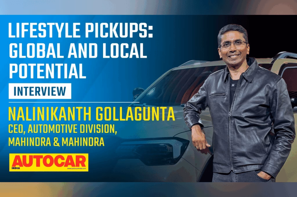 Mahindra's Nalinikanth Gollagunta on the Mahindra Scorpio Lifestyler