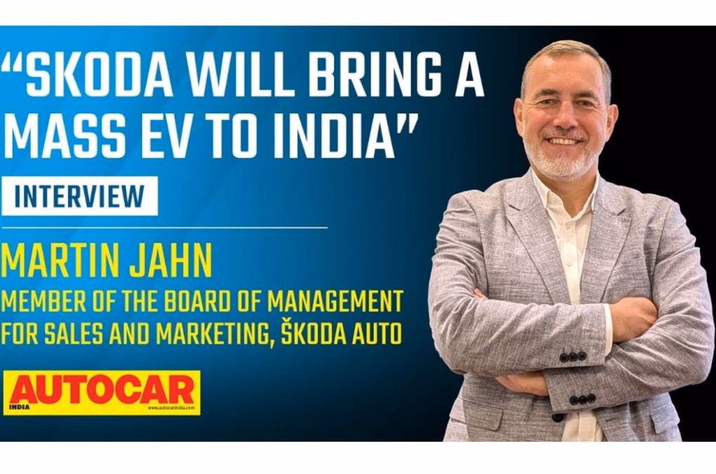 Martin Jahn on Skoda's CNG and EV plans, and prepping for India 3.0