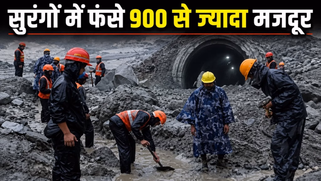 नेपाल में बाढ़ से सुरंगों में फंसे 900 से ज्यादा मजदूर, रेस्क्यू टीम चला रही अभियान, इस तरह पहुंचाई ऑक्सीजन
