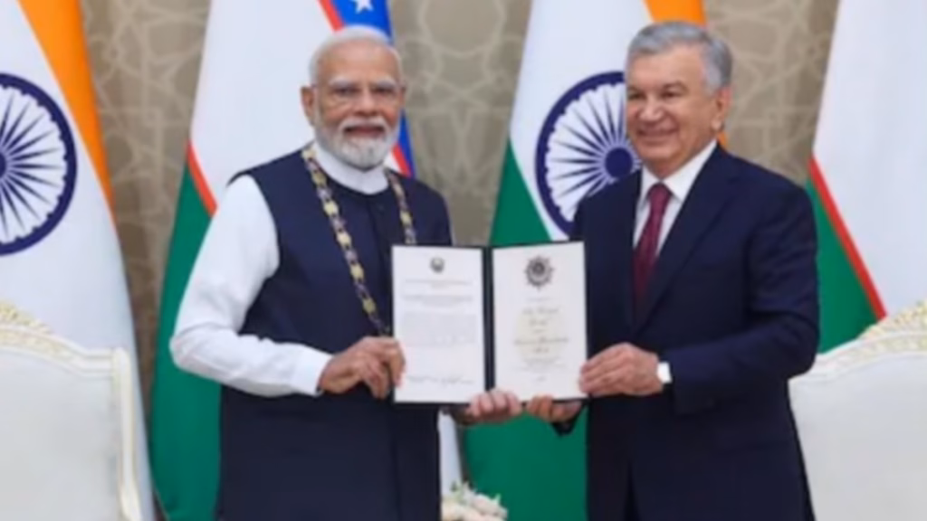 PM मोदी को मिला उज्बेकिस्तान का सर्वोच्च सम्मान, द्विपक्षीय बैठक में हुए कई अहम समझौते
