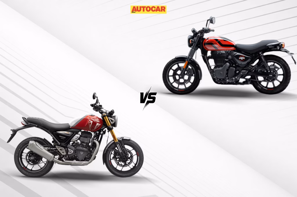 RE Hunter 350 vs 350cc Triumph Speed 400: Price and specification comparison