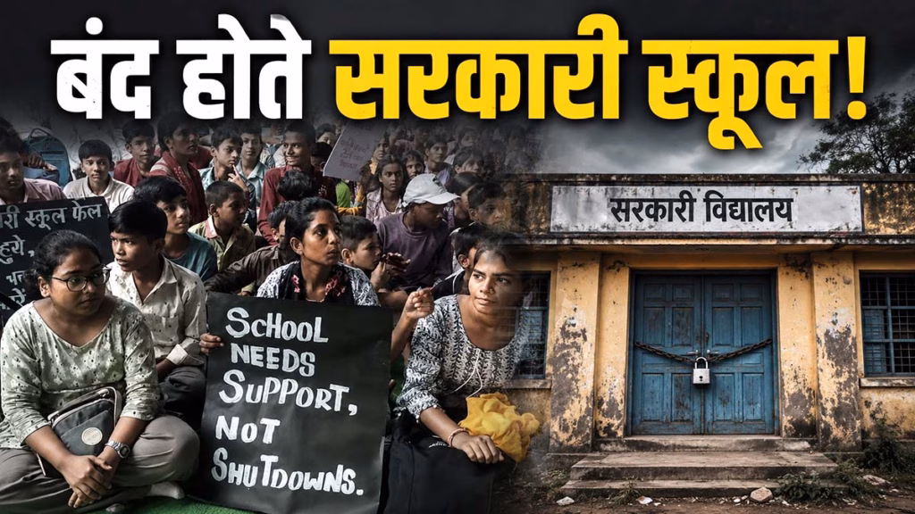 शिक्षा को लेकर क्यों सड़क पर उतरने को मजबूर है Gen-Alfa 8 साल में 84 हजार स्कूल बंद!