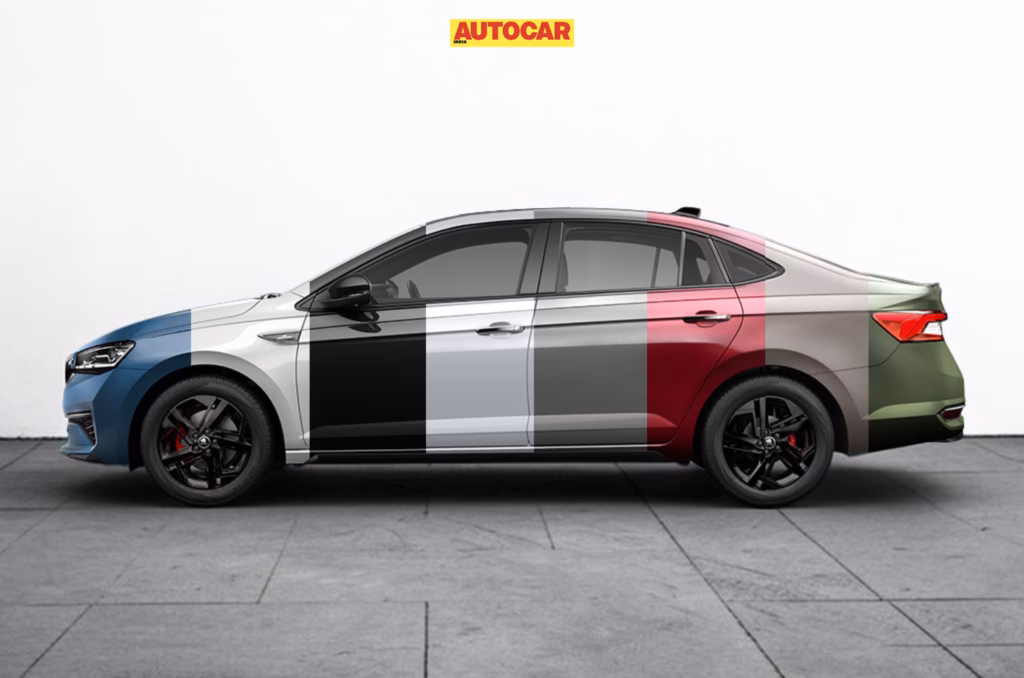Skoda Slavia facelift Monte Carlo colours gallery