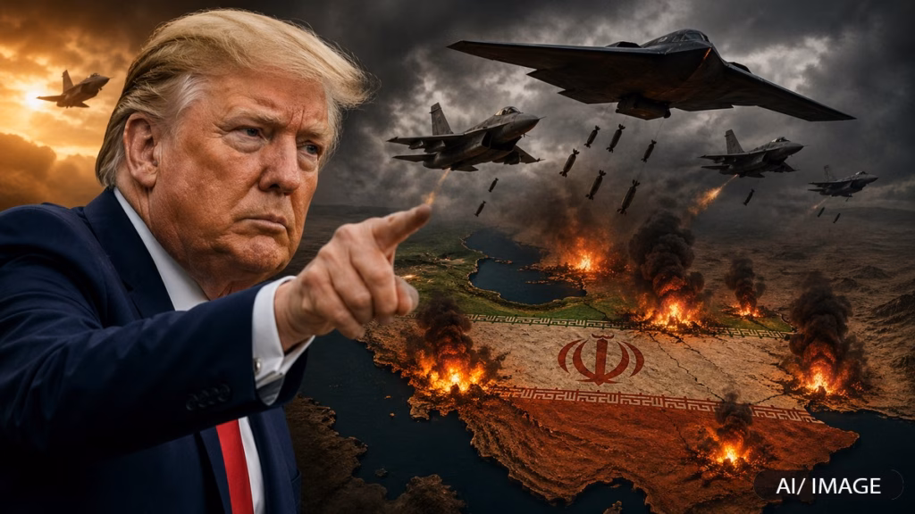 Trump का खर्ग द्वीप पर बड़ा दावा, कहा- 'पूरी तरह तबाह'; होर्मुज जलडमरूमध्य के पास फिर आमने-सामने अमेरिका-ईरान