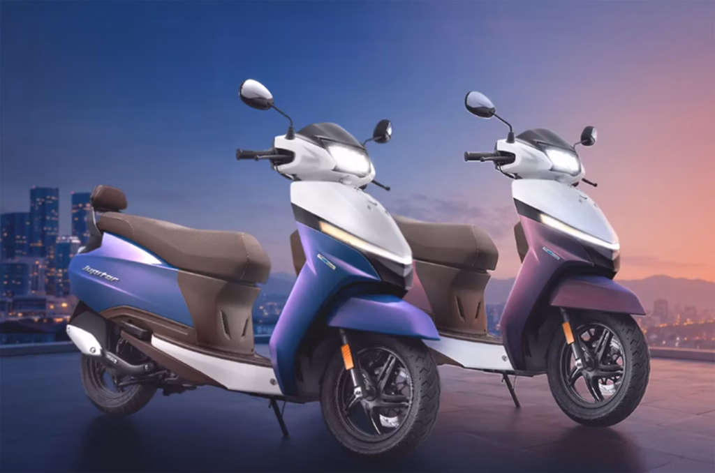 TVS Jupiter 110 gets dual-tone colours with Rs 89,825 Spectral variant