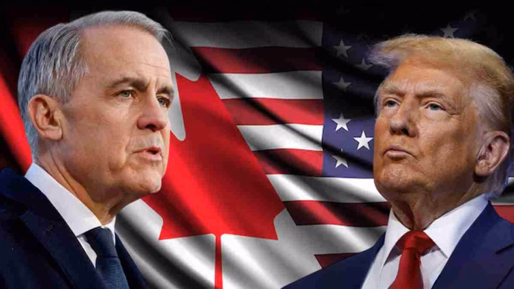 US-Canada Trade War: ट्रंप ने कनाडाई सामान पर ठोका 50% टैरिफ, कनाडा ने भी किया टैरिफ वार