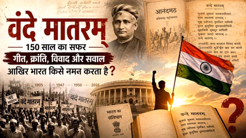 वंदे मातरम् पर फिर घमासान: 150 साल पुराने गीत में आज का भारत क्या खोज रहा है?
