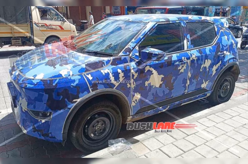 Vinfast VF5 Spied testing in India
