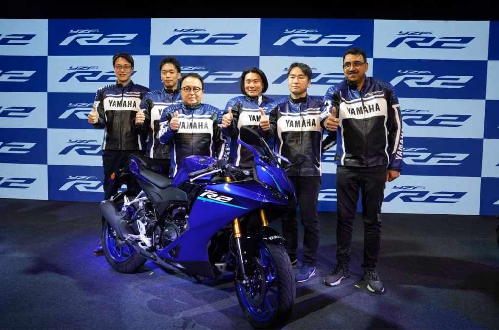 Yamaha expects the R2 to drive total sales to 11 lakh units in 2026