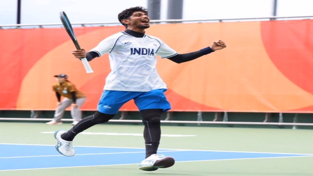 Asian Games में देवास के जय मीणा ने सॉफ्ट टेनिस में कांस्य पदक जीतकर रचा इतिहास