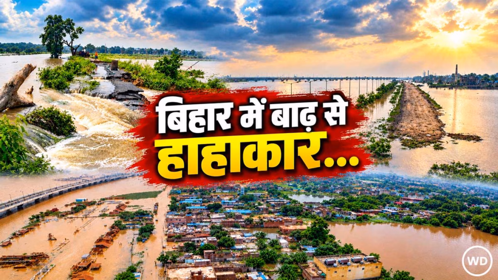 बिहार में बाढ़ का तांडव: गंगा समेत 7 नदियां उफान पर, 12 जिलों में 22 लाख से ज्यादा प्रभावित
