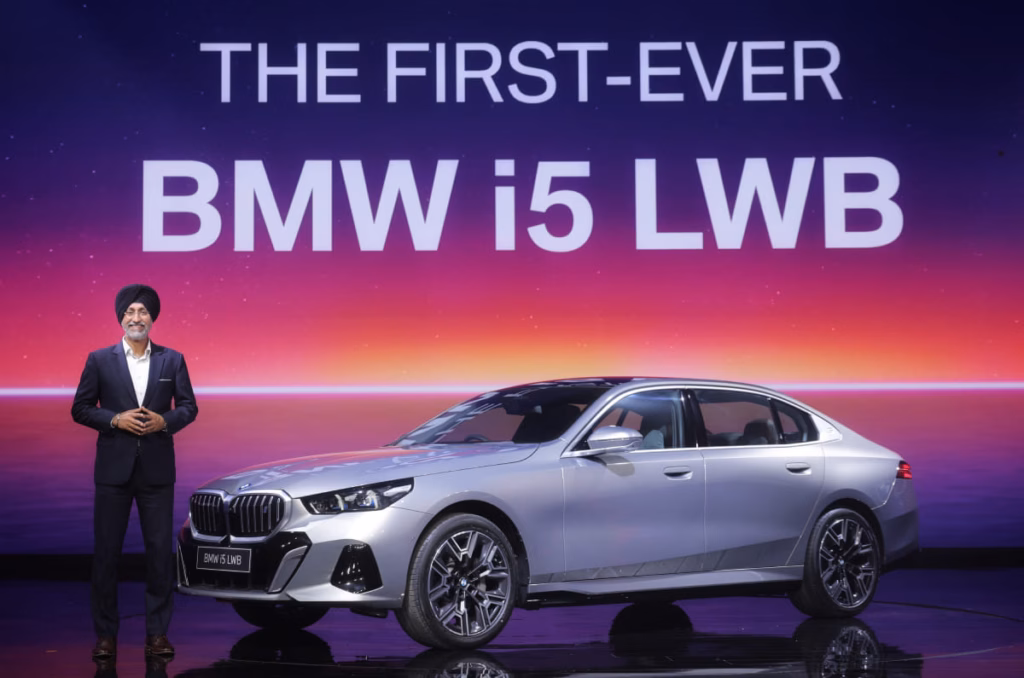 BMW i5 LWB launched at Rs 79.6 lakh