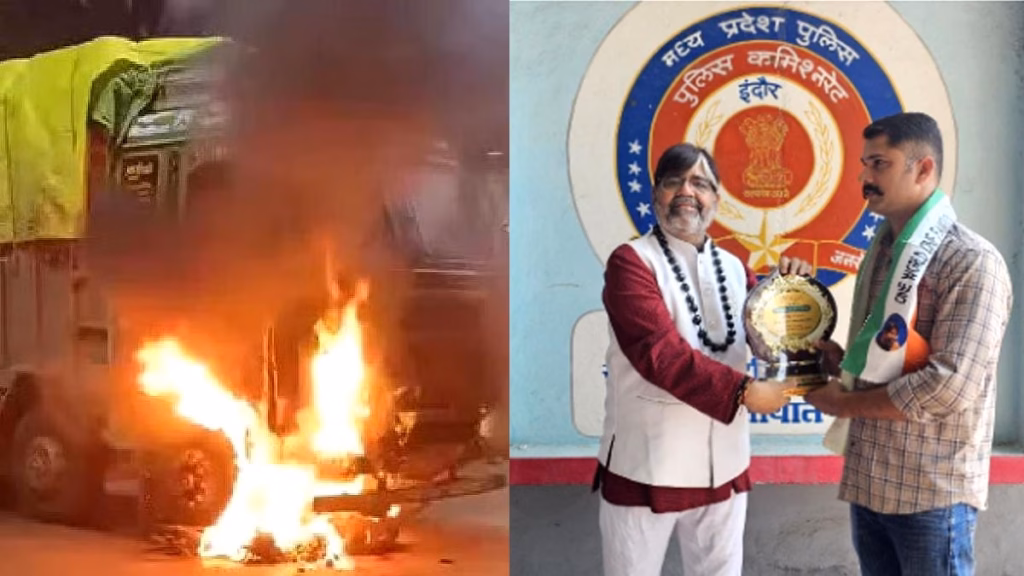 एक साल बाद फिर छलका एयरपोर्ट हादसे का दर्द, बेकाबू ट्रक रोकने वाले आरक्षक पंकज को विघ्नहर्ता अवॉर्ड