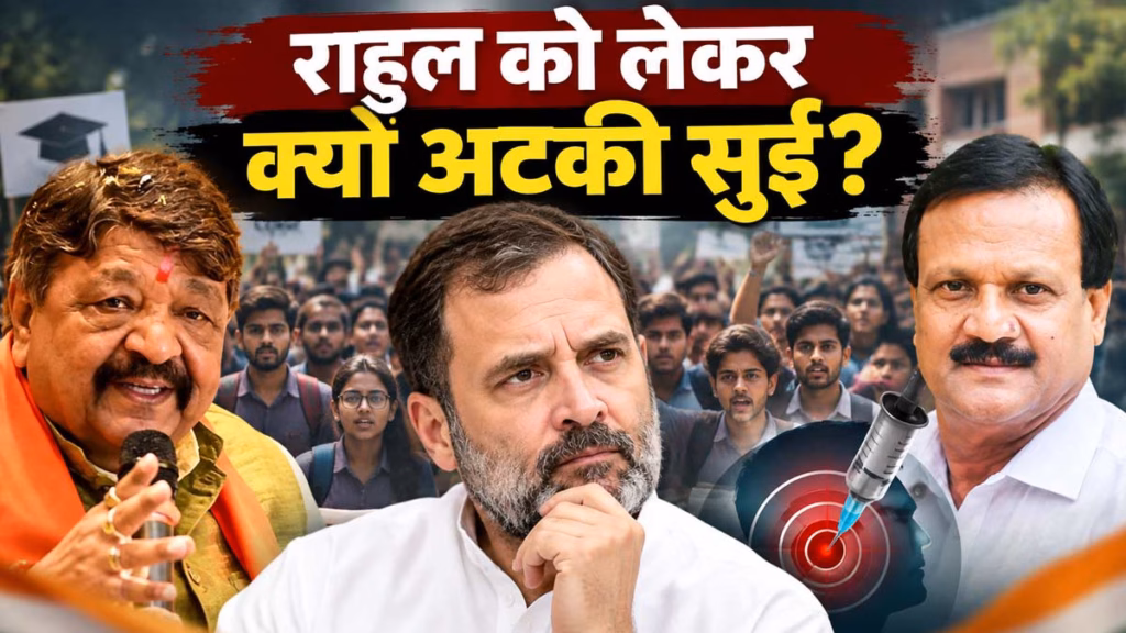 इंदौर में राहुल गांधी के आयोजन के लिए 50 हजार रजिस्ट्रेशन का दावा, जगह की अनुमति को लेकर अब तक अटकी है सुई