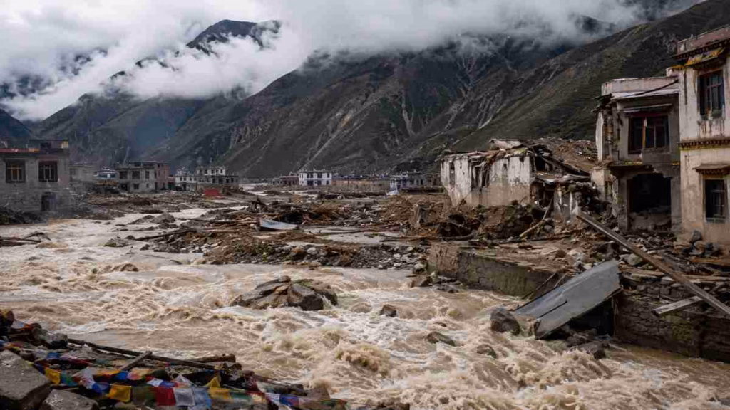 क्या तिब्बत में आपदा के नुकसान को छिपा रहा है चीन?