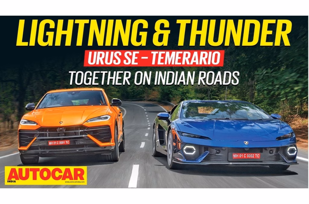 Lamborghini Temerario, Urus SE driven in India: Video