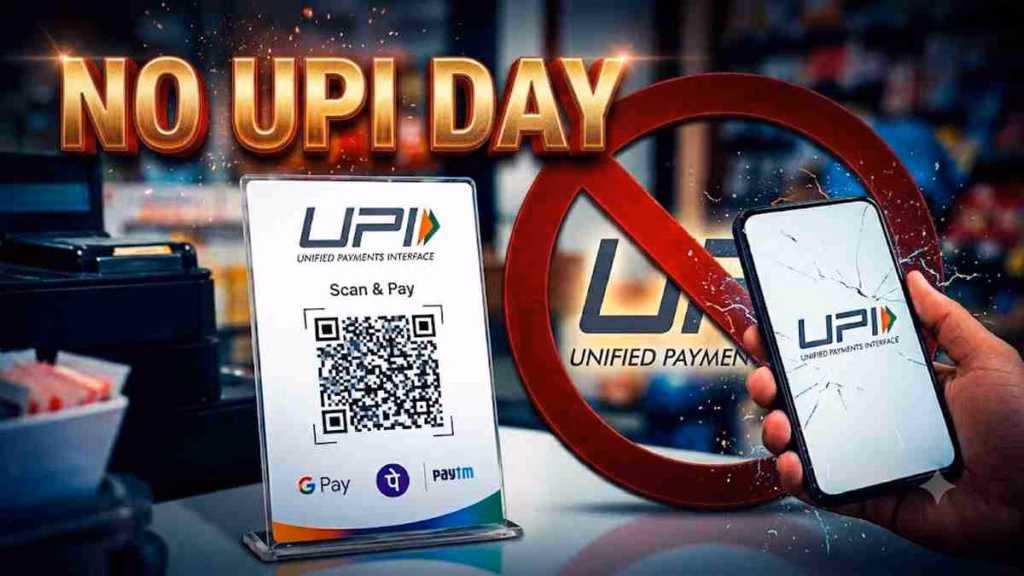 No UPI Day: 2000 से ज्यादा के पेमेंट पर चार्ज के खिलाफ सड़कों पर उतरे व्यापारी, स्कैनरों पर डाले काले कपड़े