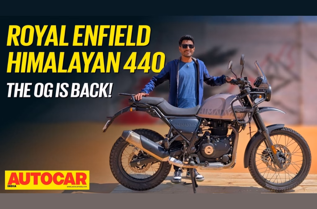 Royal Enfield Himalayan 440 First Look video
