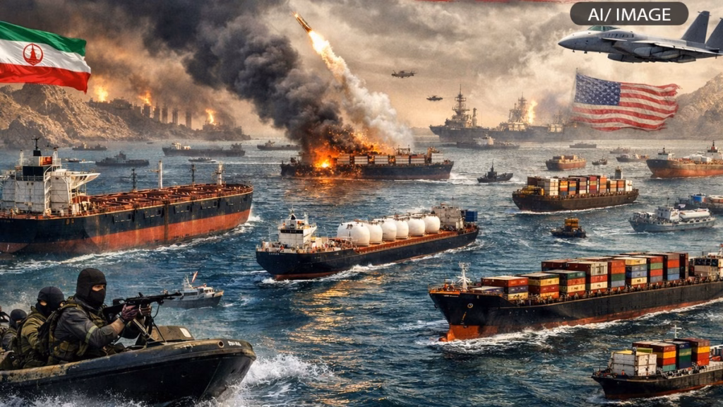 Strait of Hormuz बना नया फ्लैशपॉइंट, IRGC का दावा- US एयरक्राफ्ट कैरियर और डिस्ट्रॉयर पर दागीं बैलिस्टिक मिसाइलें