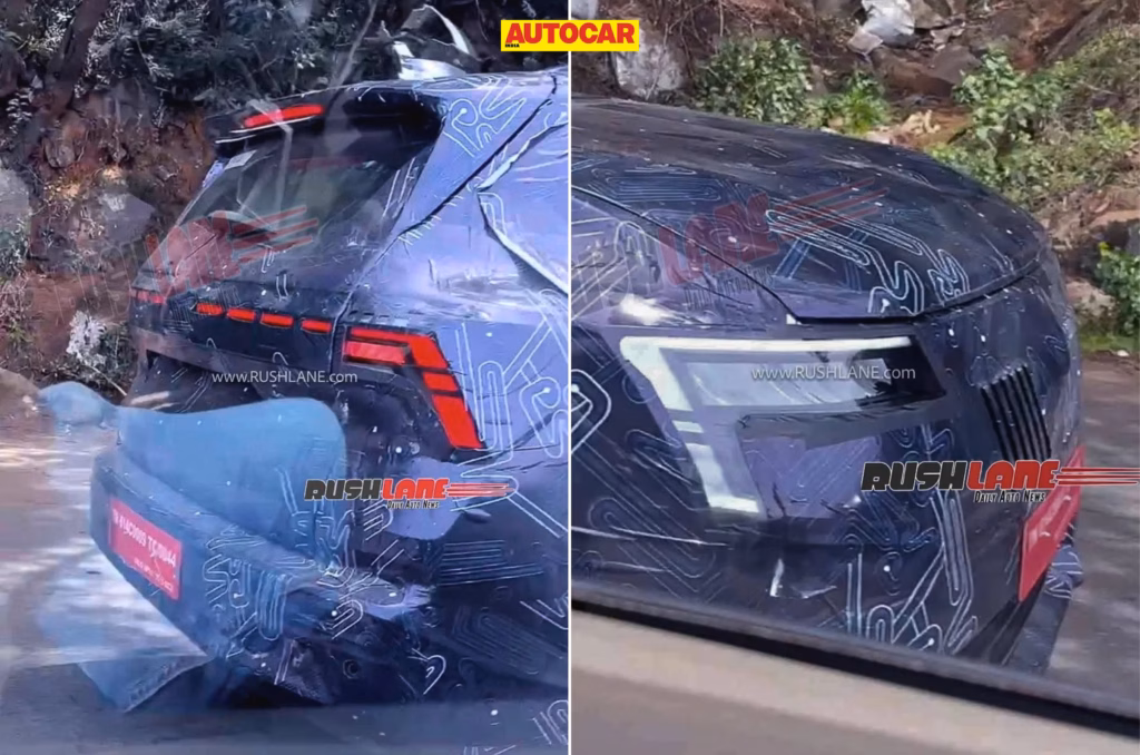 Upcoming Nissan 7-seater SUV spied testing