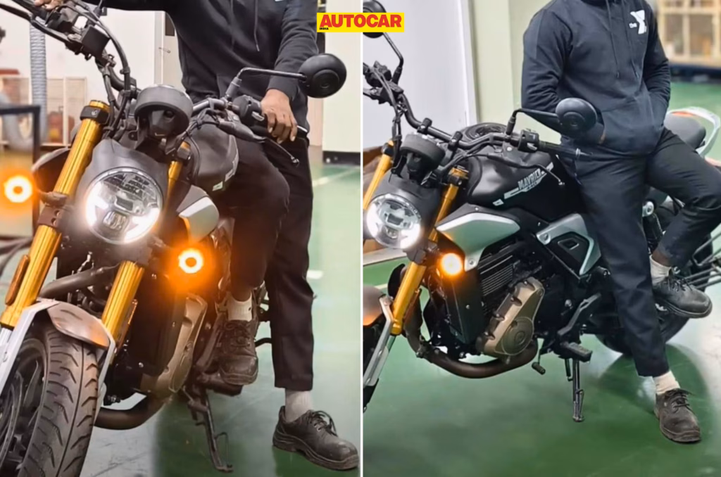 Updated Hero Mavrick 440 spotted with USD fork and a TFT cluster