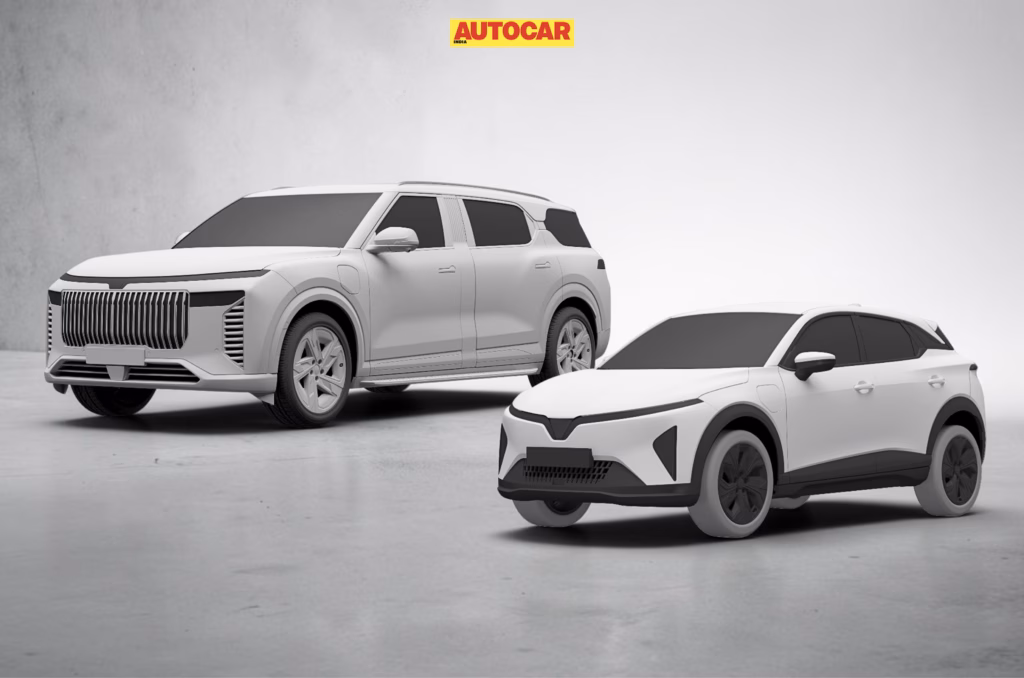 Vinfast VF6, VF9 facelift previewed with India design patent
