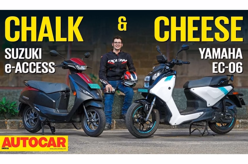 Yamaha EC-06 vs Suzuki e-Access Comparison Video Review