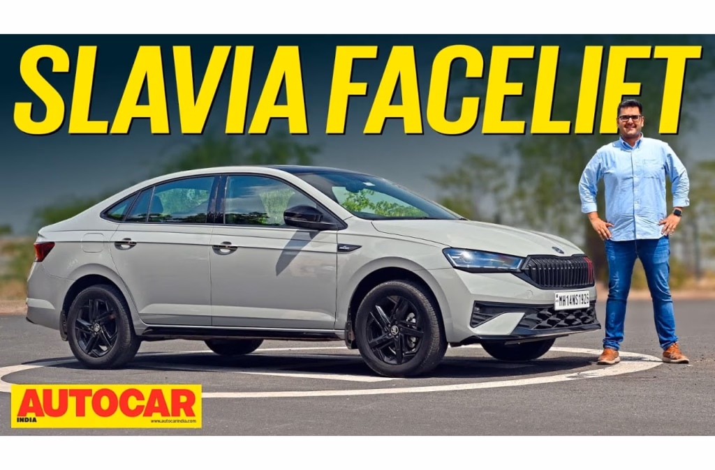 2026 Skoda Slavia facelift video review