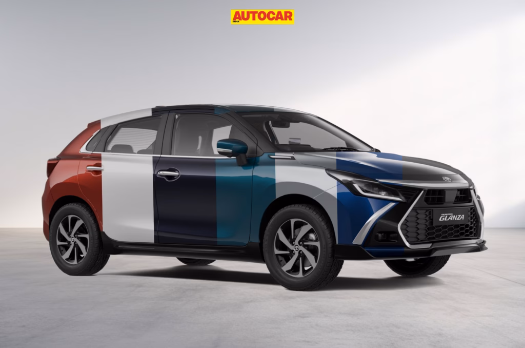 2026 Toyota Glanza facelift colours gallery
