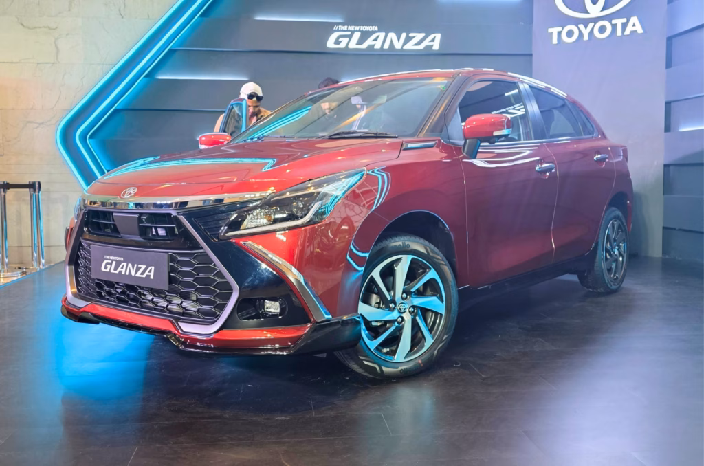 2026 Toyota Glanza facelift image gallery