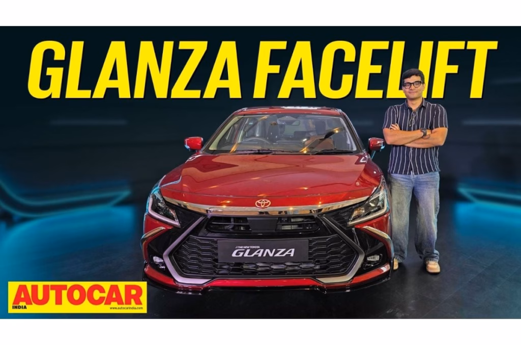 2026 Toyota Glanza facelift walkaround video