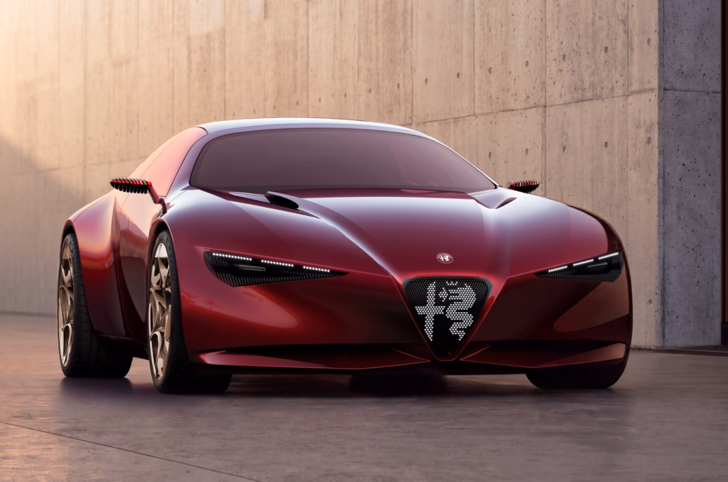 Alfa Romeo Cuorerosso concept previews brand’s new design language