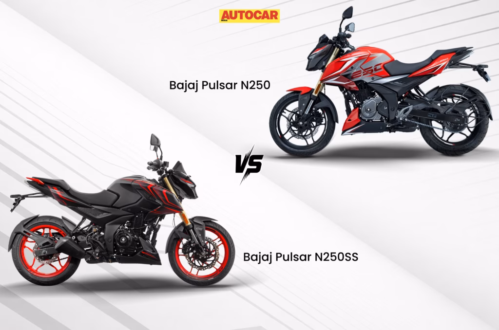 Bajaj Pulsar N250 vs N250SS: Differences explained