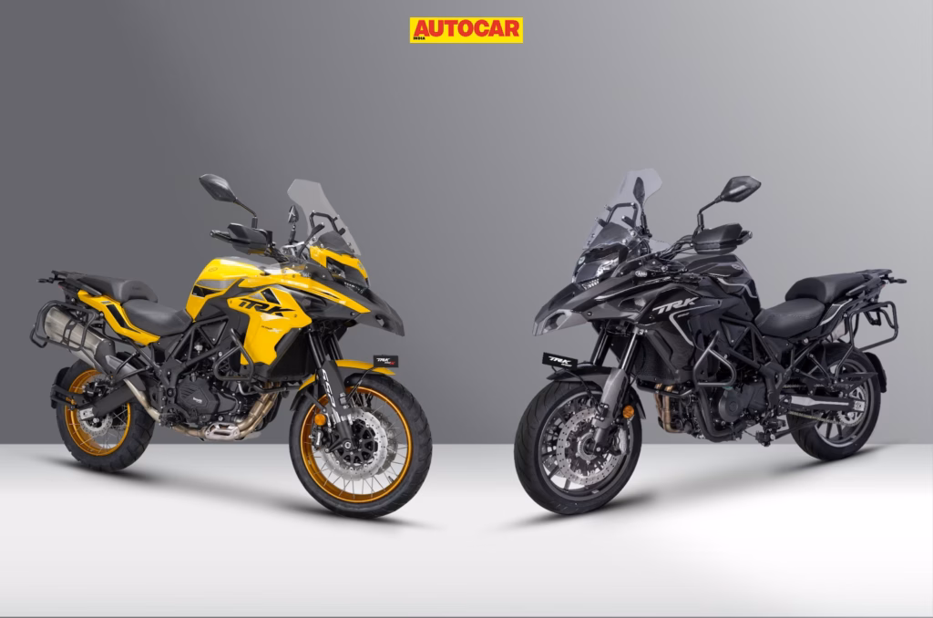 Benelli TRK 552 and TRK 552 X launched; prices start at Rs 7.22 lakh