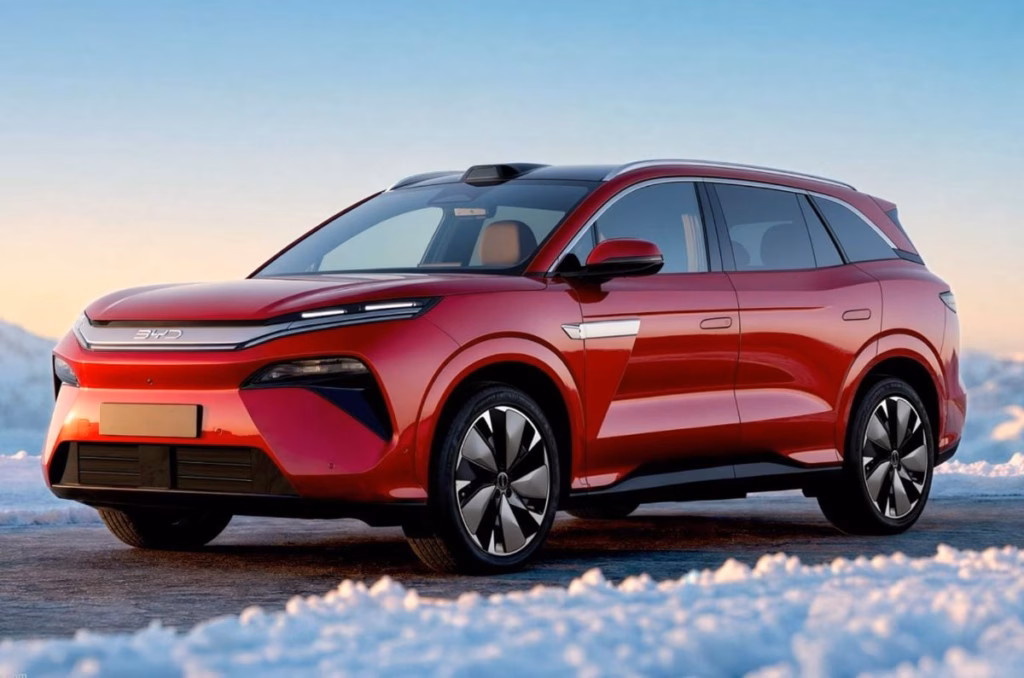 BYD Atto 8 revealed as brand’s flagship SUV