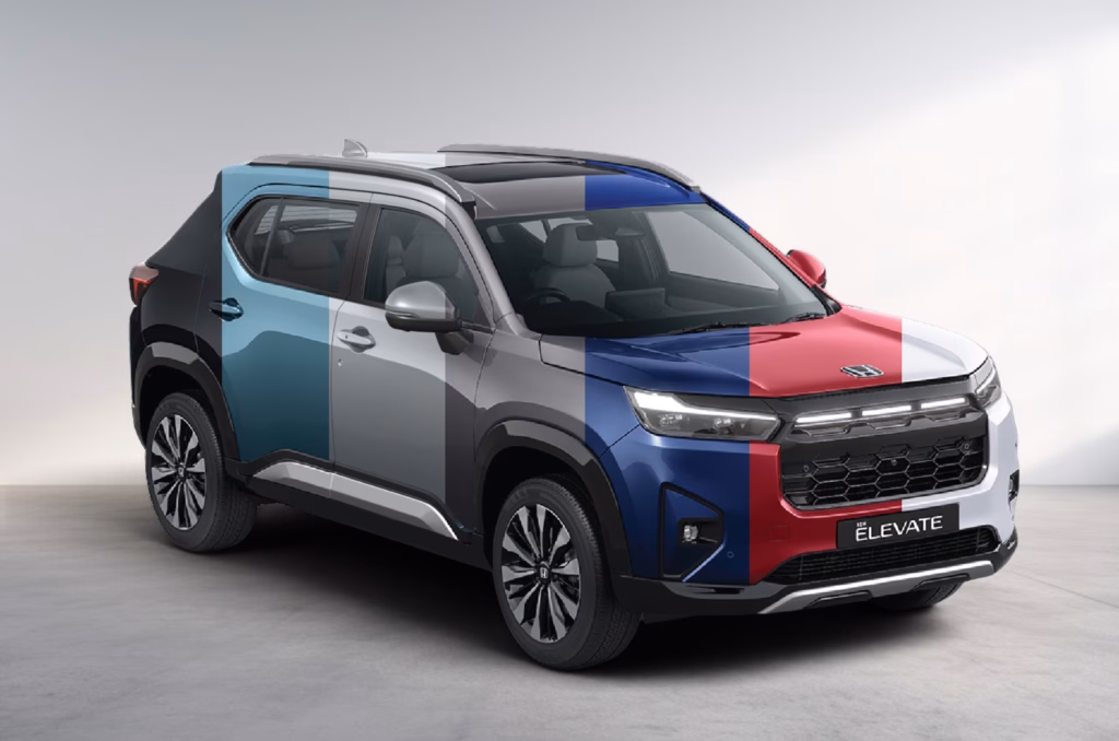 Honda Elevate facelift colours image gallery