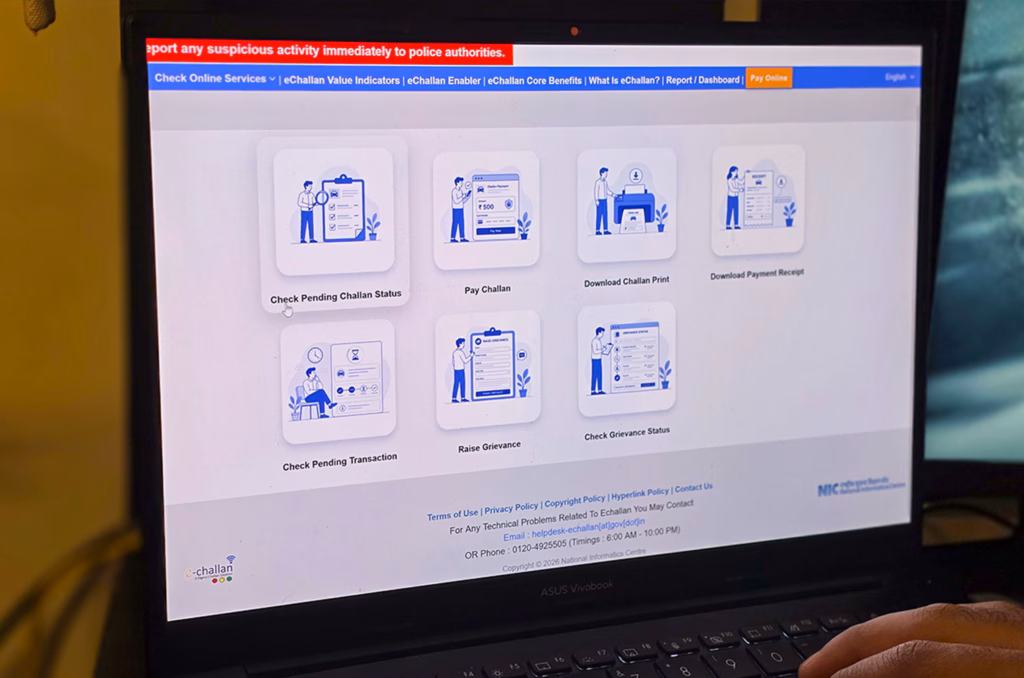 How to check and pay e-challan online, and what happens if you don’t pay