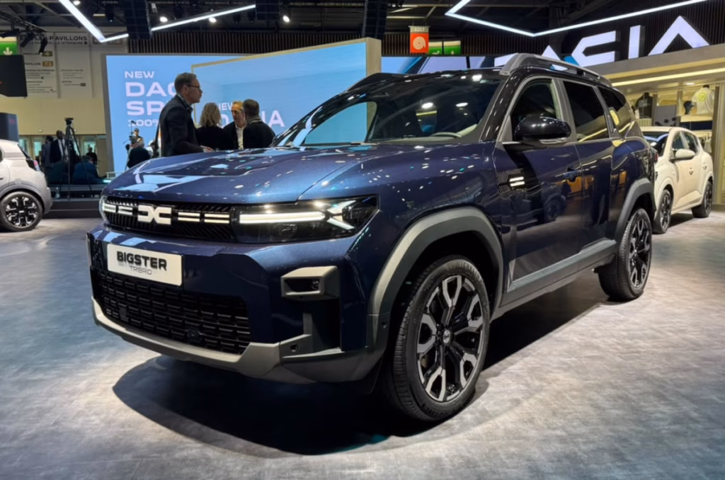 India-bound Dacia Bigster hybrid showcased at Paris Motor Show
