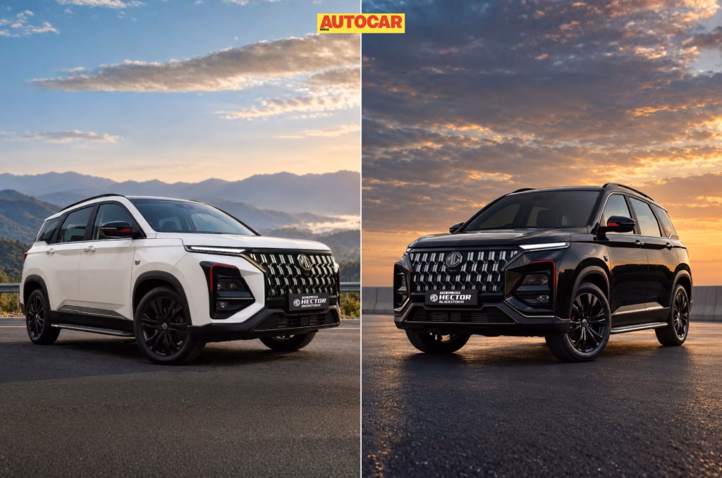 MG Hector Blackstorm and Snowstorm launched at Rs 20 lakh