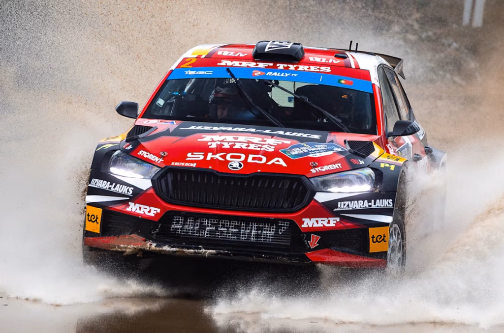MRF wins 2026 European Rally Championship