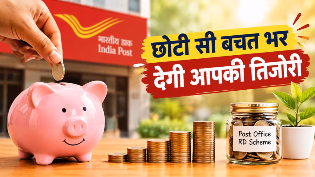 Post Office RD Scheme : हर महीने 100 रुपए की बचत बनाएगी आपको मालामाल, जानें ब्याज, मैच्योरिटी और नियम